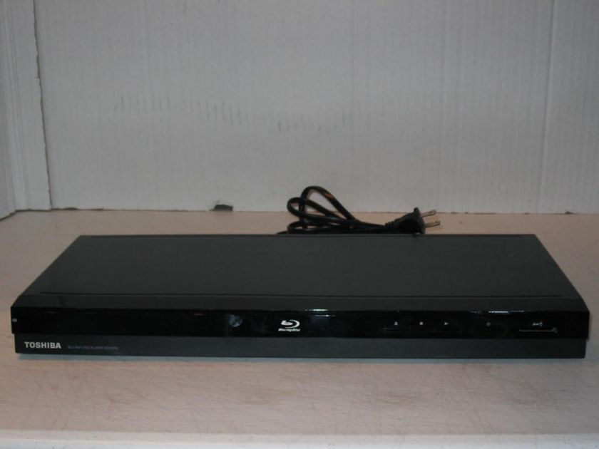 Toshiba BDX2200 Blu ray DVD Disc Player 1080p Black  