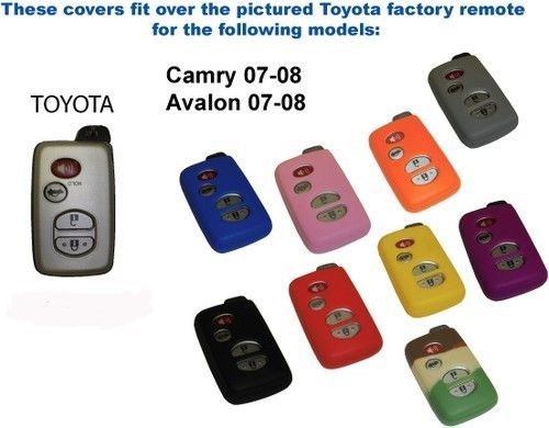 NEW TOYOTA PRIUS SMART KEY FOB REMOTE COVER BLUE  