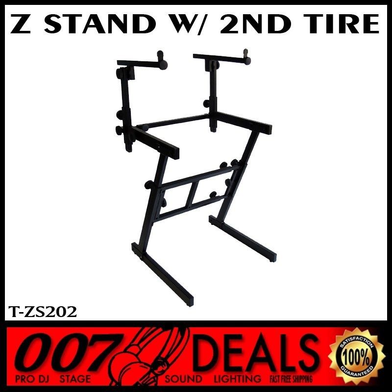 Style Keyboard Stand 2nd Two Tire Auto Lock Doc Stand  