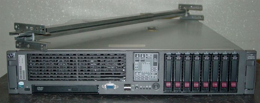 HP PROLIANT DL380 G5 2x XEON E5450 QUAD CORE 32GB  