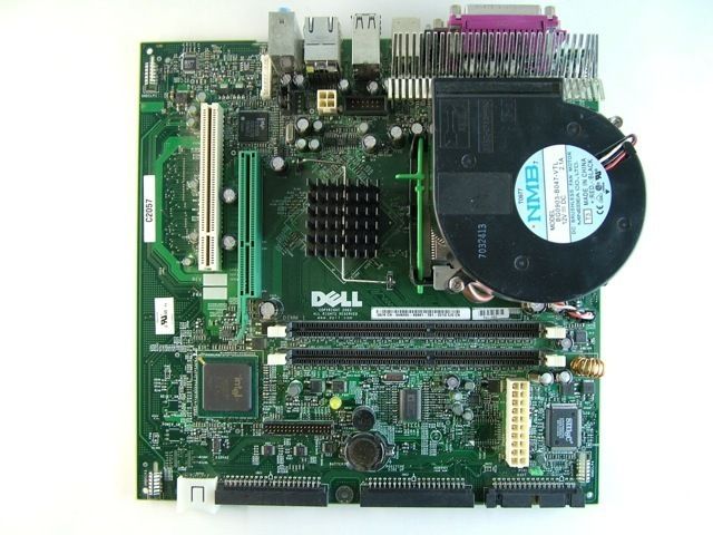 Dell Optiplex GX270 SFF Motherboard w/ 2.8GHz P4 YF936  