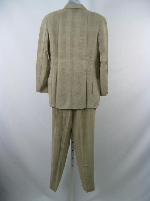 GIORGIO ARMANI Tan Pant Suit Outfit Set Blazer 6  