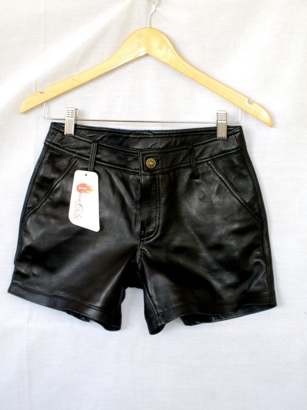 NWT Womens Casual Wear Leather Shorts Style WS2  