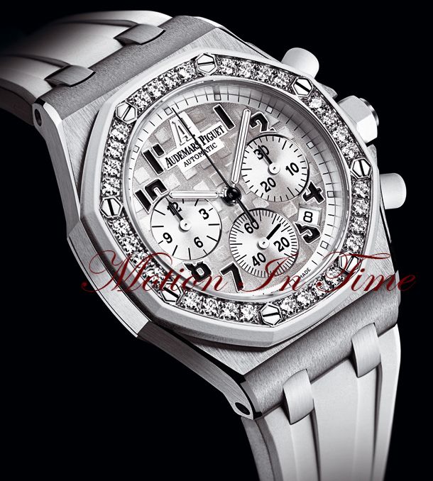   Royal Oak Offshore Ladies Diamond White Edition 26048SK  