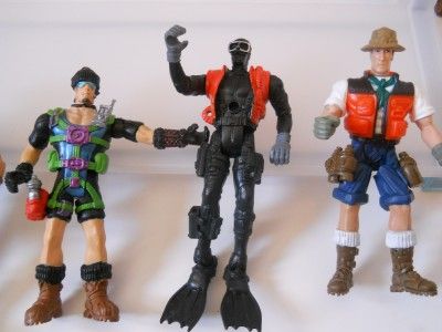 CHAP MEI lot of 13 ACTION FIGURES mixed guys AWESOME  