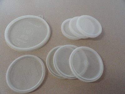 Lot 33 Tupperware Clear Replacement Lids  