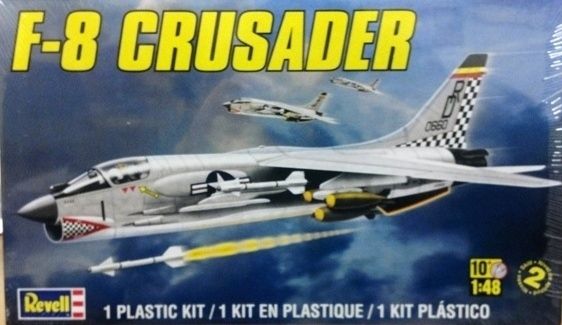 REV5863 F 8 Crusader Aircraft 1/48 Revell Monogram  