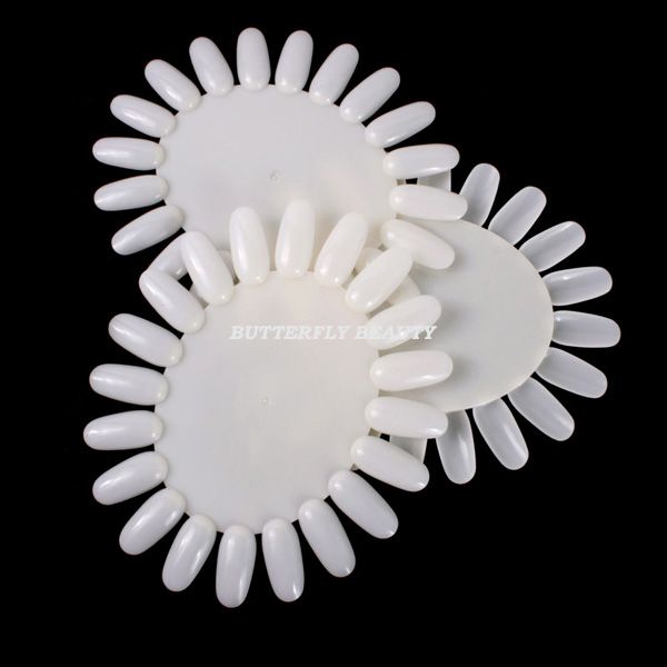 pieces of DURABLE NAIL ART PRACTICE & DISPLAY WHEELS