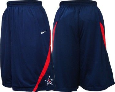 NIKE TEAM USA BASKETBALL SHORTS Sz M/L/XL/XXL Navy Blue/Red  