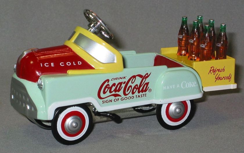 line K 94504 Coca Cola Pedal Car w BottlesTrain Accessory lionel 