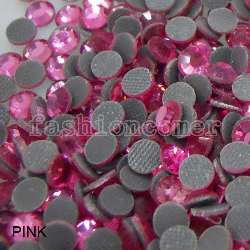 1440 DMC Hotfix Crystal Rhinestones SS20 Rose Pink  