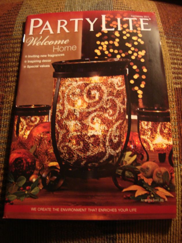 NEW PARTYLITE 2011 FALL/ HOLIDAY CATALOG  