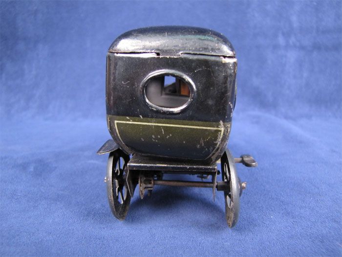 Vintage Tin Toy Windup Car w/Driver Germany BING?  