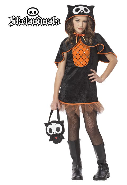 Skelanimals Oliver, the Owl Child Halloween Costume  