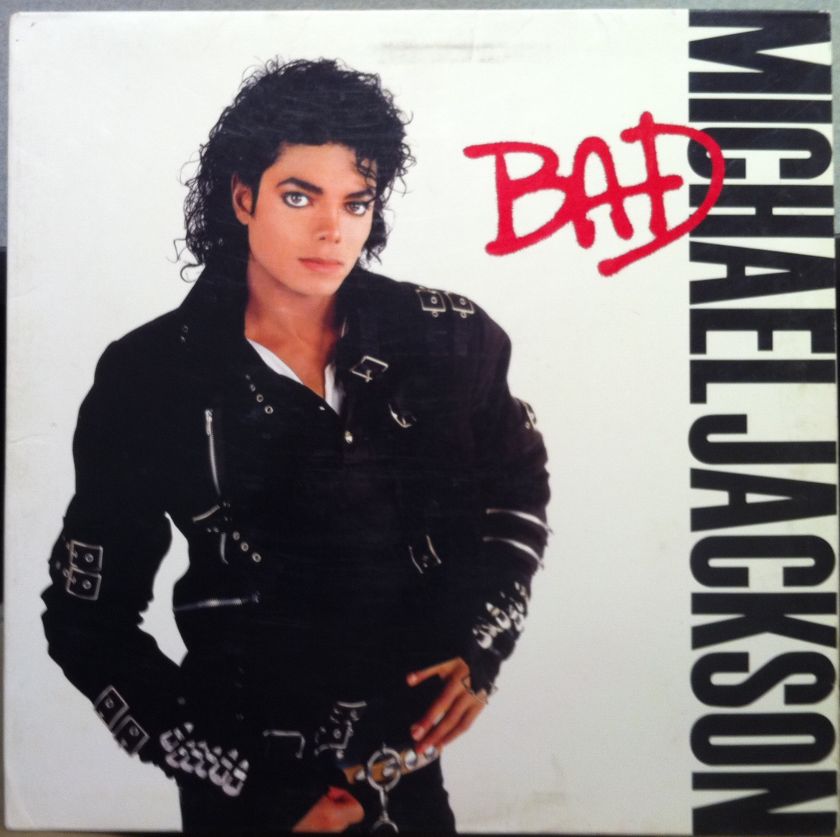 MICHAEL JACKSON bad LP mint  OE 40600 w/Fan Club insert  
