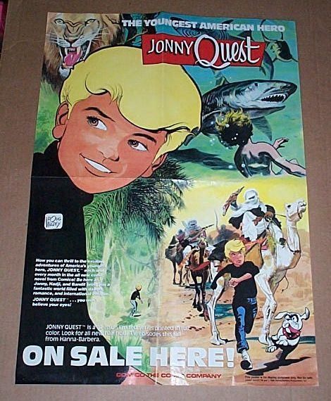   promotional poster was sent strictly to comic book retail store