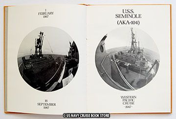USS SEMINOLE AKA 104 WESTPAC VIETNAM CRUISE BOOK 1967  