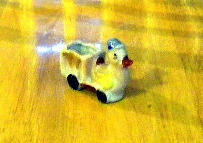 Vintage Japan Miniature Duck Planter  