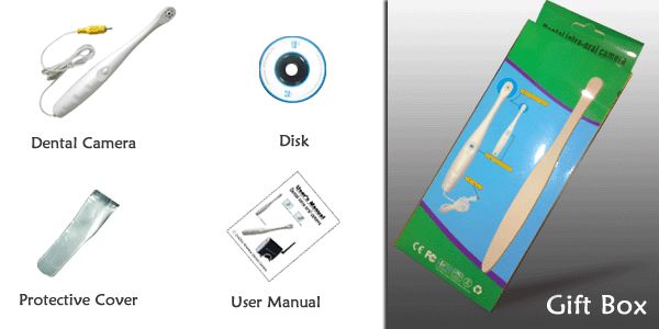 NEW 6 LED Dental IntraOral oral Camera 1.3MP for TV  