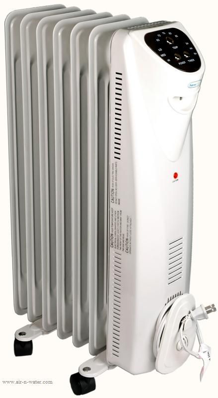 NewAir AH 450 Electric 1500 Watt Radiator Space Heater 689076933704 