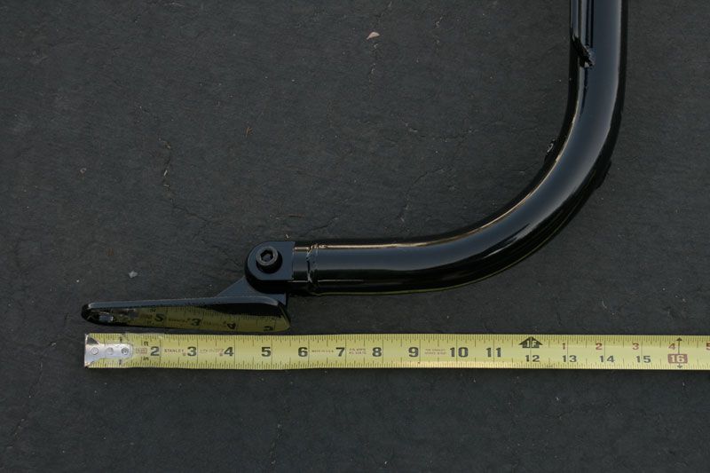 Seat Belt Harness Bar Black 02 10 Impreza/WRX/STi 3D 4D  