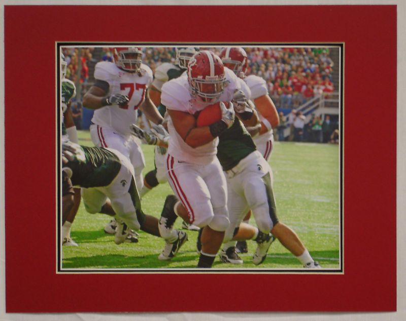 ALABAMA football Mark Ingram 2011Capital One Bowl print  