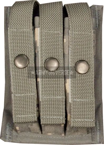 ACU Digital Camouflage MOLLE II 3 MAG 9MM Pouch (Item # 40120)