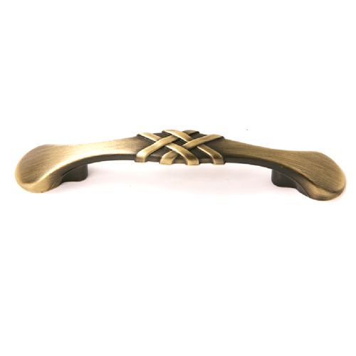 FP 83063.ABSB Braided Pull 3 CC Antique Satin Brass  