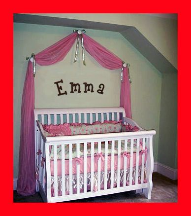 10 Personalized Wooden Nursery Letters Wall Decor Baby  