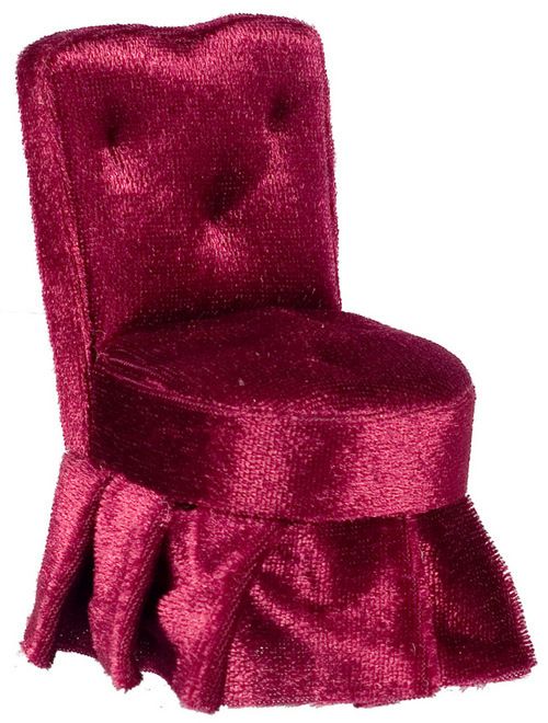 dollhouse miniature THRONE KING CHAIR HEARTBACK FANCY  