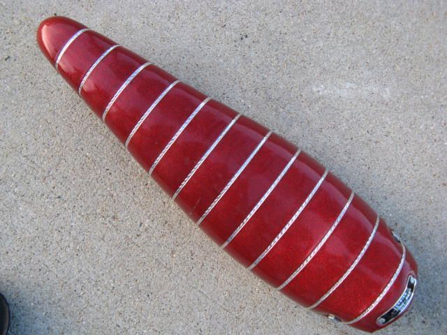   Sting Ray Banana Seat Red Silver NEW Reproduction bike bicycle  