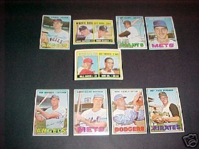 1967 TOPPS B/B 68 CARD PACK FRESH VENDOR LOT  