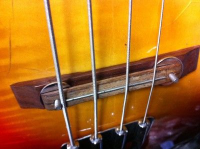 Electra Hollowbody Bass Guitar 335 Sunburst Hollow Body