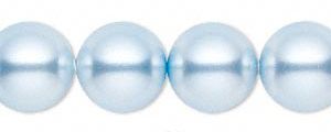 Light Blue Swarovski Crystal 5810 Round Pearl Beads 12MM  