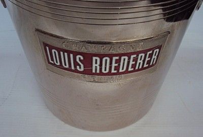 Vintage Louis Roederer Champagne Bottle Cooler  