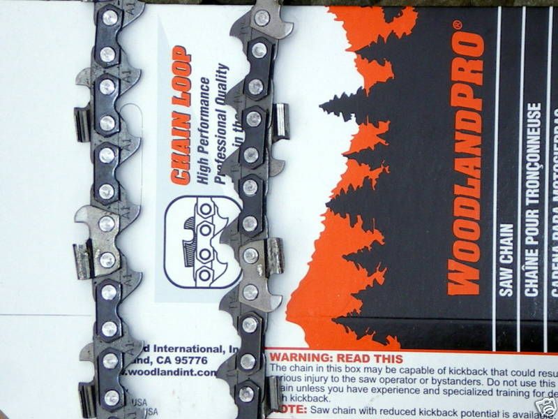 16 CARBIDE COATED CHAINSAW SAW CHAIN 3/8LP .050 55DL  