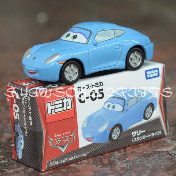 DISNEY PIXAR CARS TAKARA TOMY TOY C 05 2.8 PORSCHE SALLY FIGURE 