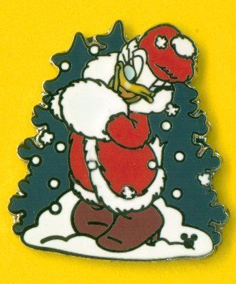 DAISY DUCK Holiday Snow Winter Cast Lanyard Disney Pin  