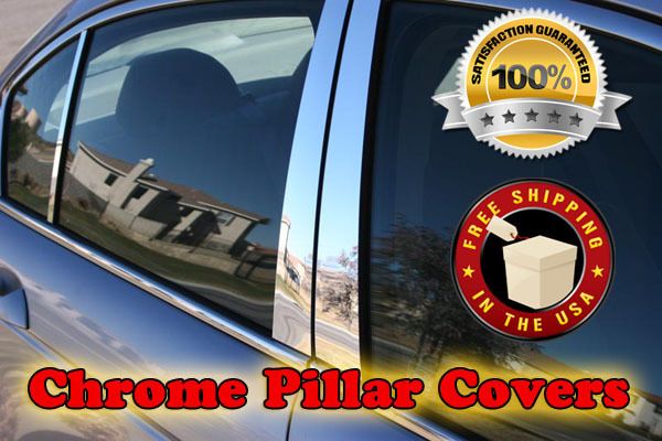   Explorer CHROME B Pillar door covers post window mirror trim ss a c