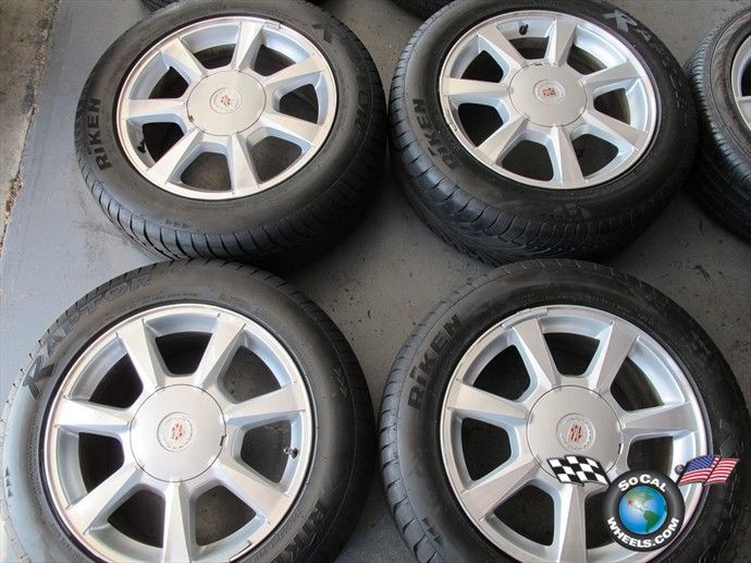 08 09 Cadillac CTS STS Factory 17 Wheels Tires OEM Rims 4623 5x120 