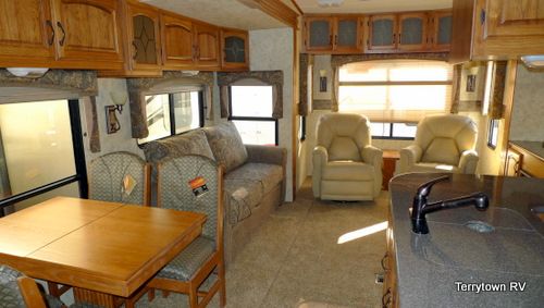   SLIDE 5TH WHEEL RV NEW 2011 COACHMEN BROOKSTONE 345SA QUAD SLIDE 5TH