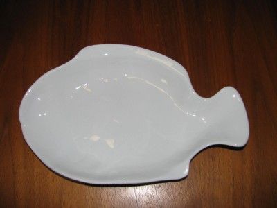 DANSK INTERNATIONAL DESIGN WHITE ARABESQUE FISH PLATTER  