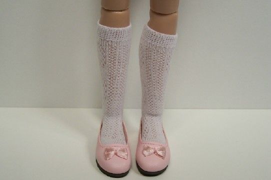 LT PINK SlipOn Flats Doll Shoes For Lark Raven Wren♥  