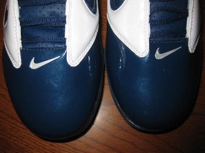 Nike Air LT Superbad III TD Football Cleats SZ 12 White / Navy  