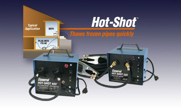 General Hot Shot 320 Pipe Thawing Machine  