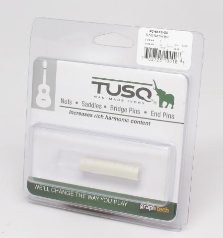 Graph Tech Slotted TUSQ 1 11/16 Acoustic Guitar Nut PQ 6116 00  