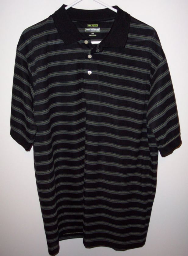 MINT Bolle Tech Mens Polo Golf Shirt L Large Black  