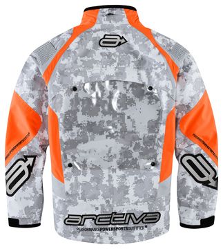   COMP5RR SNOWMOBILE JACKET SHELL MENS ORANGE CAMO X LARGE CLOSEOUT SALE