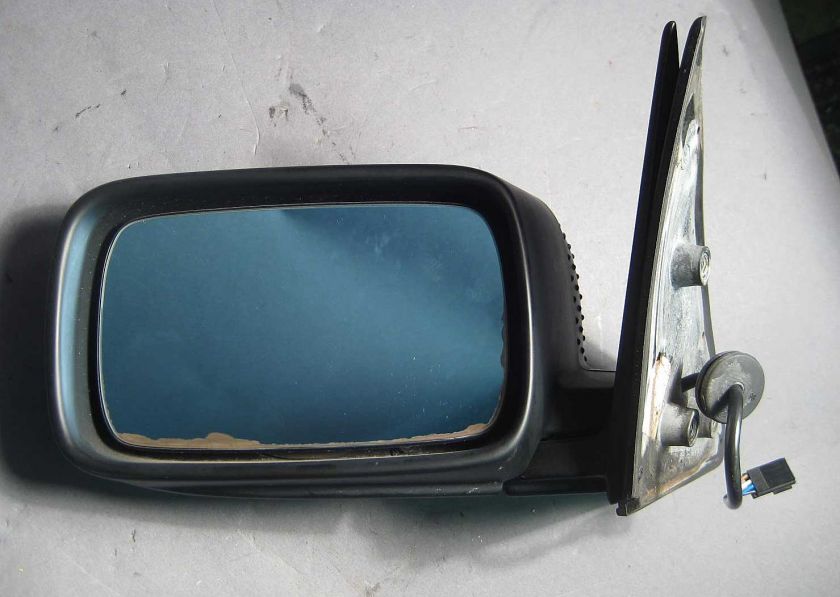 BMW E36 Drivers Side Mirror Silver 4dr 318ti 325i 328i  