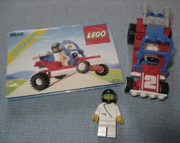 LEGO ~ Set 6528 Sand Storm Racer Classic Town Race Dune Buggy Minifig 